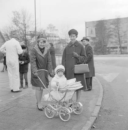 Skyltsöndagen i Bromölla, 1962.