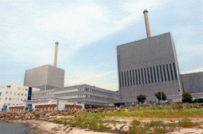 Kärnreaktorbyggnad, Barsebäcks kärnkraftverk.