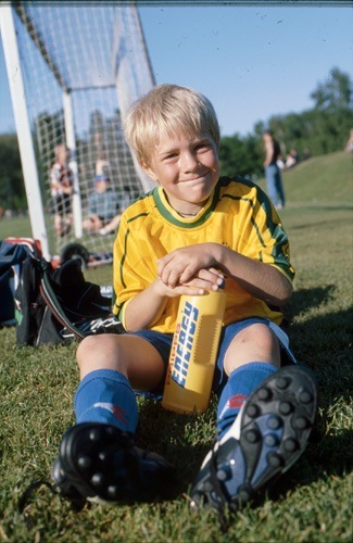Fotboll pojkar 6-8 år. Mattias Häggström 8 år. ...
