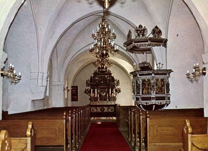 Sövde kyrka, Interiör, Lunds stift