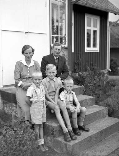 Arvid Mattsson familjen Söndraby.