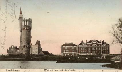 Landskrona      Wattentornet och Seminariet