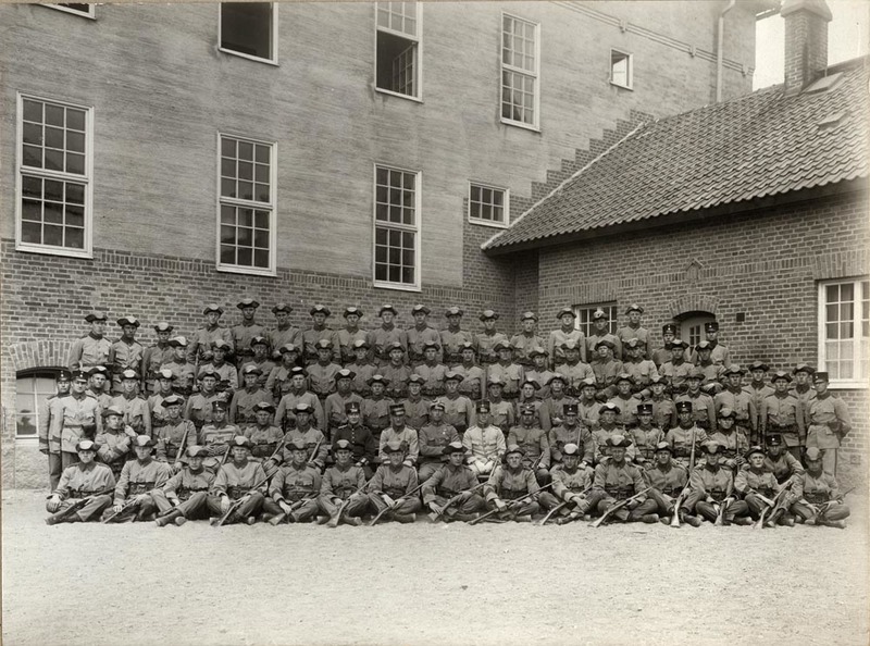5:te Komp:s Rekrytskola I. 24 1925