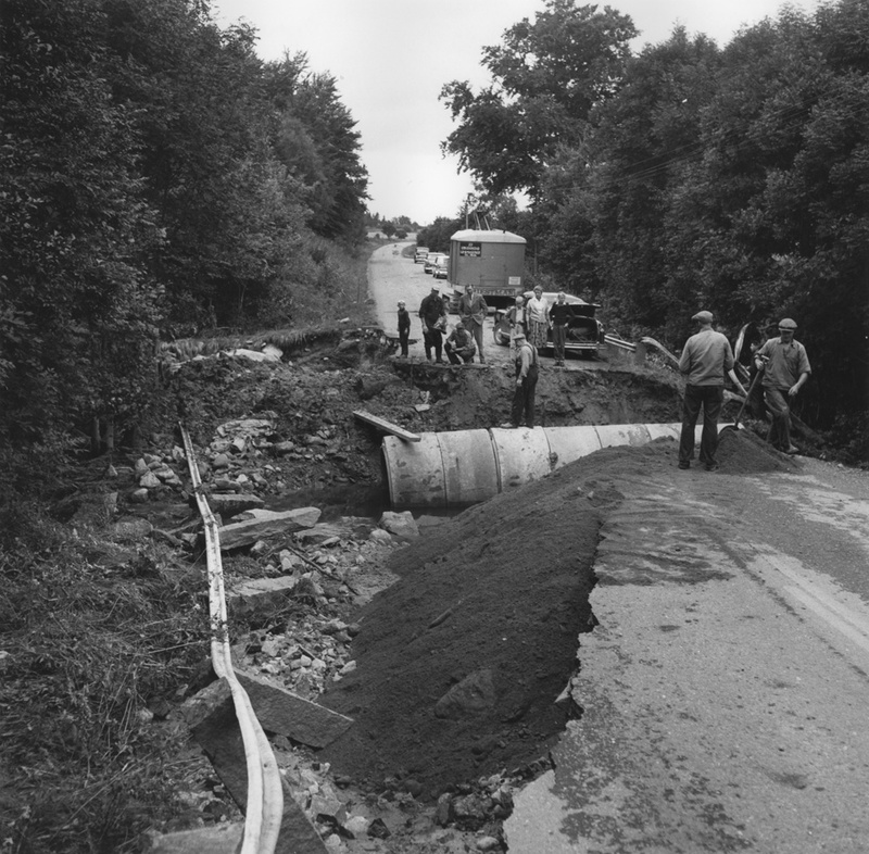 Arkelstorp översvämning den 30/7 - 1959.