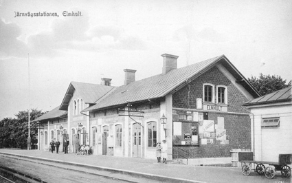 Järnvägsstationen, Elmhult