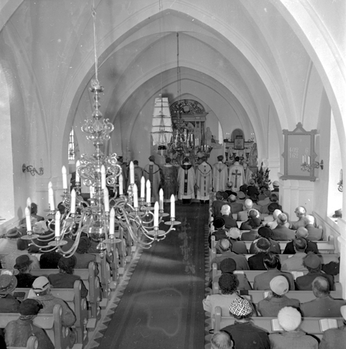 Kyrkoherdeinstallation i Simris