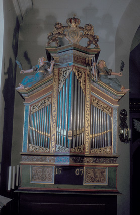 Östra Ljungby K:a. Orgel