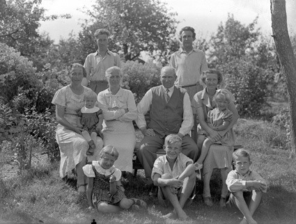 Herman Svensson släkt och barn Sjöberga Värestorp.