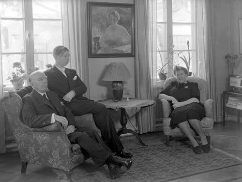 Adolf Holmgrens familjen Kristianstad.