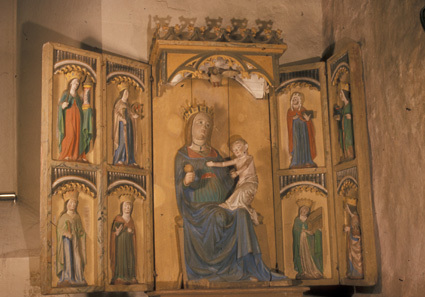 Sankt Olof K:a. Maria-altarskåp