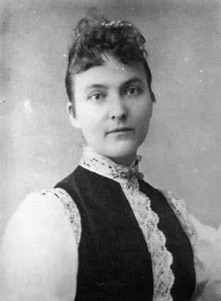 Reproduktion Klara Johanssons mor.