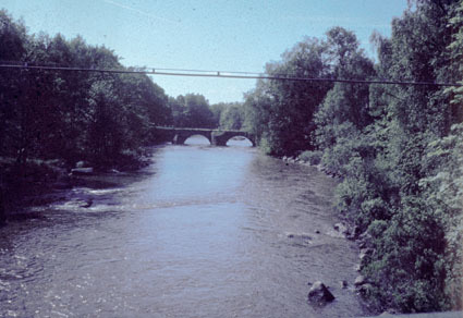 Gamla bron medströms - Strömsborg.