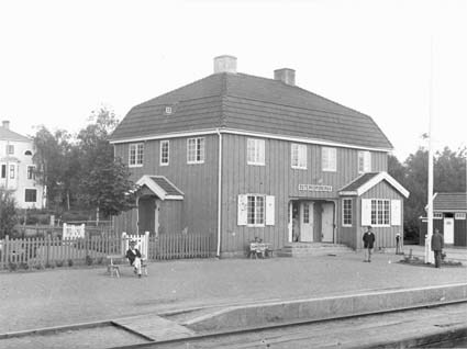 Österkorsberga Järnvägsstation. M. 47.