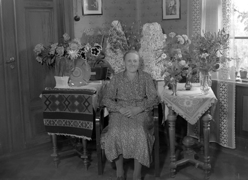 Selma Nilssons 50 årsdag ensam Staversvad.