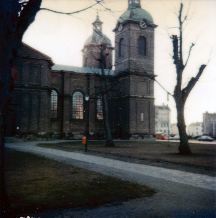 Sofia Albertina kyrka, Landskrona. Sett från norr.