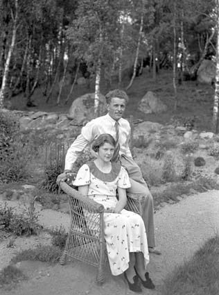 Georg Lindner Röetved med fru Sonja