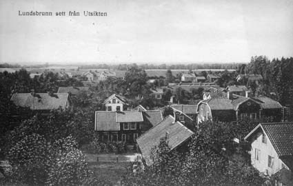 Lundsbrunn sett från Utsikten