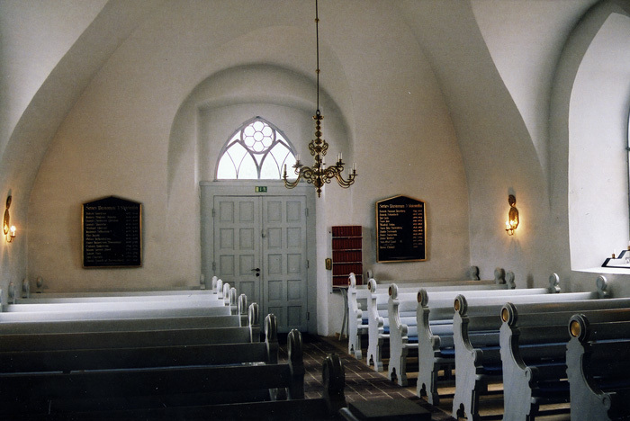 Series Pastorum i Kvistofta kyrka. Kyrkorum med...