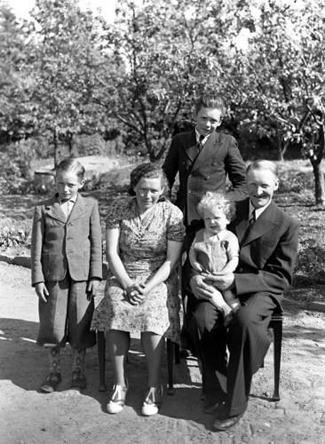 Otto Svenssons familjen Immeln.