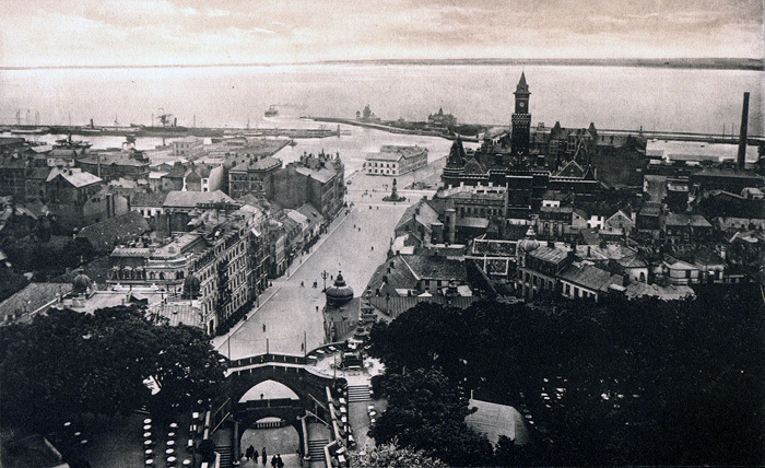 Helsingborg. Utsikt från Kärnan.