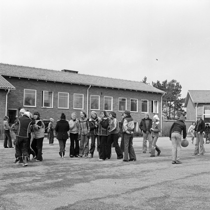 Näsums skola, Bromölla kommun 1976.