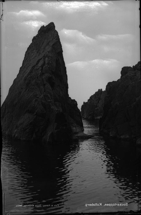 Kronholms klippor. Sockertoppen, Kullaberg.