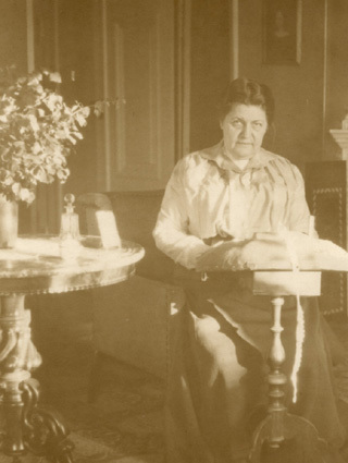 Agnes, våren 1921.