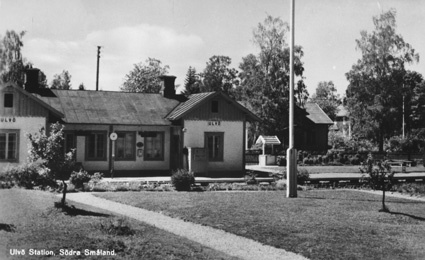 Ulvö Station, Södra Småland.