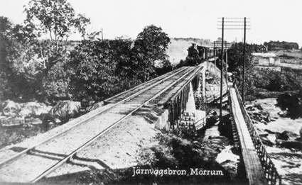 Järnvägsbron, Mörrum.