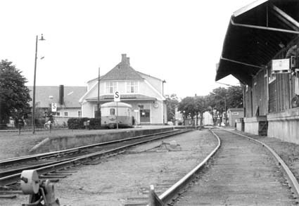 Tidaholms Järnvägsstation. M 49.