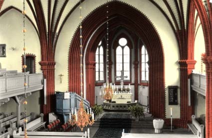 Eslövs kyrka, interiör
