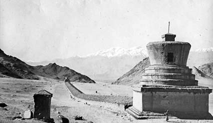 Bönetorn i Västra Tibet.