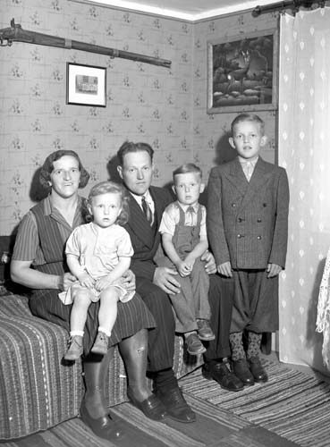 Sven Anderssons familjen Barum.