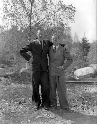 Henry Larsson, Rudolf Nilsson Mjönäs.