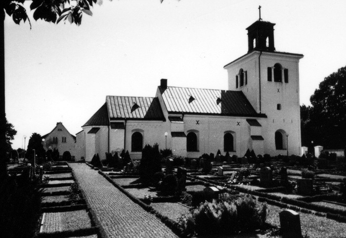 Gislövs kyrka och kyrkogård.