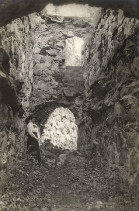 Kronobergs ruiner, 1920. Amelie.
