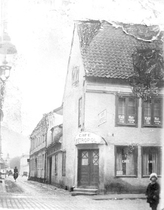 Café Metropol senast omkring 1920-talet. Wiberg...