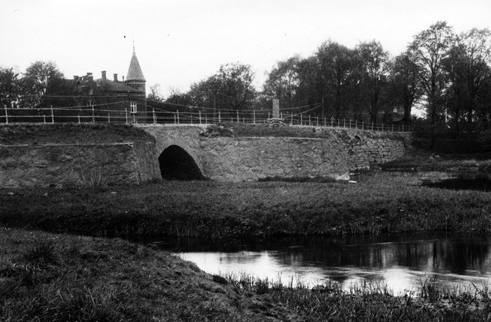 Bron över ån vid Kävlinge.