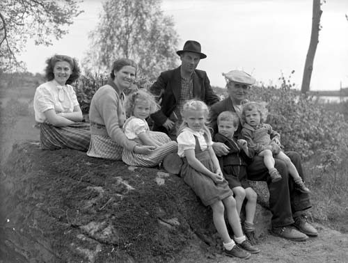 Allan Bondesson familjen o Per Svensson Arkelst...