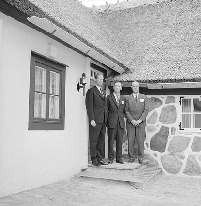 Tiansgårdens ledartrio 1962.