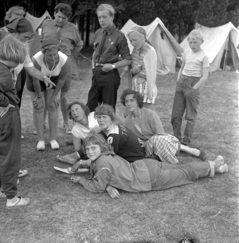 Unga Örnas scoutläger i Kivik