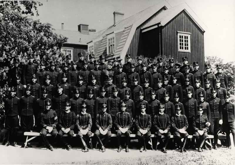 Artilleriets officersaspirantskolan 1937-1938.