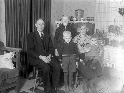 Ture Bengtsson familj Furustad.