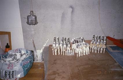 Killeberg 1993. Tillverkning av Göingehästen. S...