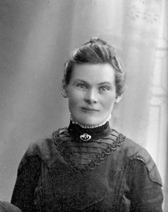 Reproduktion Fru Strömberg Mjönäs.