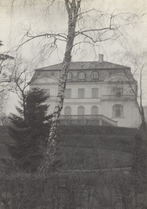 Villa i Skodsborg 1912. [Oläslig blyertsanteckn...