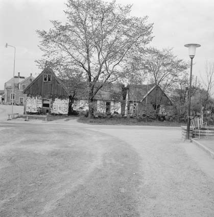 Axel Jönssons fastighet på Storgatan, 1961