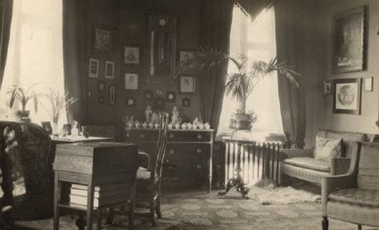 Vår salong, Bantorget 7, Lund. 1921.