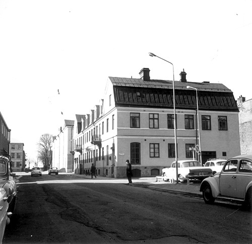Borgs hörna sedd från Tyggårdsgatan/Östra Boule...