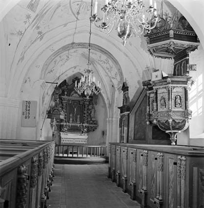 Gualövs kyrka 1963.